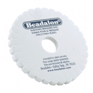 Beadalon Kumihimo Disk 15cm Round Blanc
