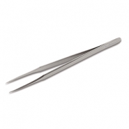 Beadalon Designer Tweezers straight Argent&eacute;