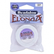 Beadalon Elonga fil élastique 1.0mm Blanc