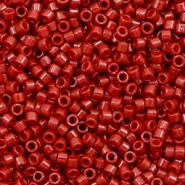 Perles Miyuki delicas 11/0 Duracoat opaque dyed jujube red DB-2119