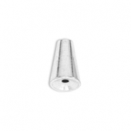 Beadalon Memory wire end caps cone 6.5mm Argenté