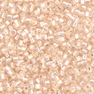 Perles Miyuki delicas 11/0 Silverlined pink mist DB-1203