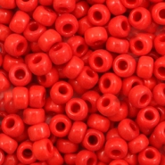 Perles de rocailles Miyuki 6/0 Opaque red 6-408
