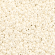 Perles de rocailles Miyuki 11/0 Ceylon antique ivory pearl 11-592