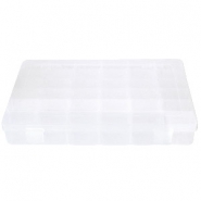 Pr&eacute;sentoir bijoux bo&icirc;te de rangement 36 cases transparent