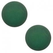 Cabochon classique 12mm Polaris Elements mat Dark classic green