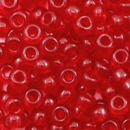 Perles de rocailles Miyuki 6/0 Transparent ruby red 6-141