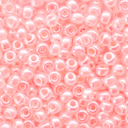 Perles de rocailles Miyuki 8/0 Ceylon baby pink 8-517