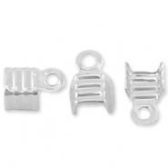 Argent 925 appr&ecirc;ts fermoir pour lacet 3mm Argent