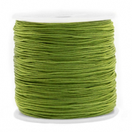Fil macram&eacute; 0.8mm Vert olive
