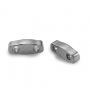 Perles Miyuki quarter tila 5x1.2mm Plated nickel anthracite QTL-190