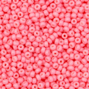 Perles de rocailles Miyuki 11/0 Duracoat opaque lychee pink 11-4463