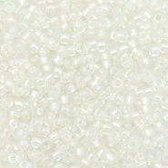 Perles de rocailles Miyuki 11/0 Fancy lined soft white 11-3637