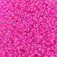 Perles de rocailles Miyuki 11/0 Inside color luster fuchsia 11-209