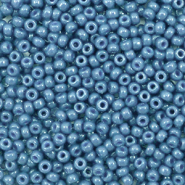 Perles de rocailles Miyuki 11/0 Duracoat opaque juniper berry blue 11-4485