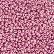 Perles de rocailles Miyuki 11/0 Duracoat galvanized hot pink 11-4210