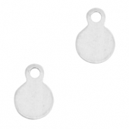 Argent 925 breloques 4mm Argent