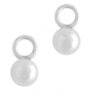 Argent 925 breloques boule Argent