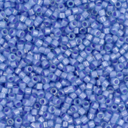 Perles Miyuki d&eacute;licas 11/0 Fancy lined lavender blue DB-2388