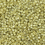 Perles Miyuki d&eacute;licas 11/0 Duracoat galvanized pale soft gold DB-2502