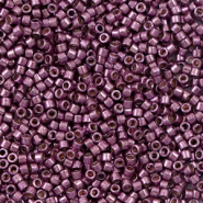 Perles Miyuki d&eacute;licas 11/0 Duracoat galvanized eggplant purple DB-1850