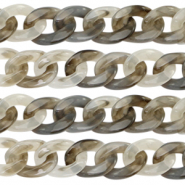 Cha&icirc;ne acrylique 22mm Gris