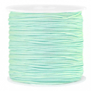 Fil macram&eacute; 0.8mm Vert turquoise doux