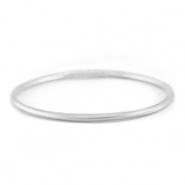 Bracelet jonc type bouddhiste 3mm taille M Argenté