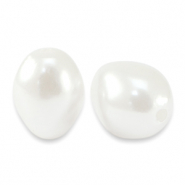 Imitations perles d&rsquo;eau douce Blanc