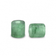 Pierres naturelles Quartz Aventurine disc 2x2mm Vert jade