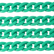 Cha&icirc;ne acrylique 22mm mat Vert cabane