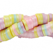 Perles Katsuki Heishi 4mm Multicolore-pearl shine coating