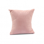 Pr&eacute;sentoir bijoux coussin velours doux Rose  clair