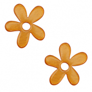 Pendentifs Polaris Elements Lucido fleur Orange carotte