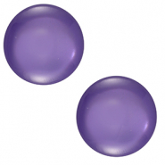 Cabochon classique 20mm Polaris Elements Lucido Violet purple ultra