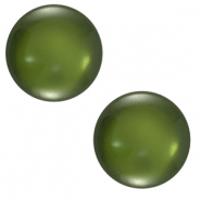 Cabochon classique 12mm Polaris Elements Lucido Vert mousse