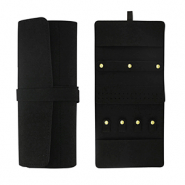 Trousse &agrave; bijoux de voyage grand Noir