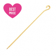 Appr&ecirc;ts en acier inox clou &agrave; t&ecirc;te ronde 35mm Dor&eacute;