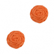 Pendentifs en Raphia 12mm Orange