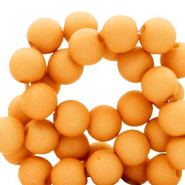 Perles acryliques 4 mm Orange clair