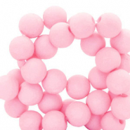 Perles acryliques 4 mm Rose clair