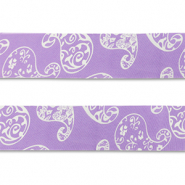 Bandana Violet-blanc