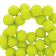 Perles acryliques 6 mm Vert lime