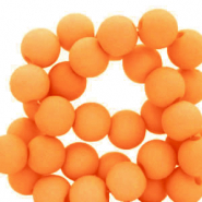 Perles acryliques 4 mm Orange