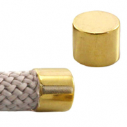 Embouts en m&eacute;tal DQ Dor&eacute; (sans nickel)