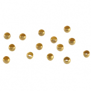 M&eacute;tal DQ perles &agrave; &eacute;craser 2mm Bronze antique (sans nickel)