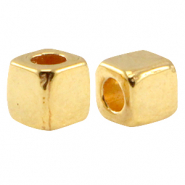 M&eacute;tal DQ tube carr&eacute; Dor&eacute; (sans nickel)