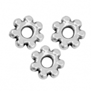 Perles en m&eacute;tal DQ spacer anneau Bali 4.8mm Argent&eacute; antique (sans nickel)