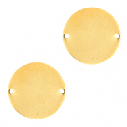 Connecteurs en m&eacute;tal Designer Quality pour ImpressArt 15mm Dor&eacute; (sans nickel)