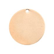 Breloques en m&eacute;tal Designer Quality pour ImpressArt rond 20mm dor&eacute; ros&eacute; (sans nickel)